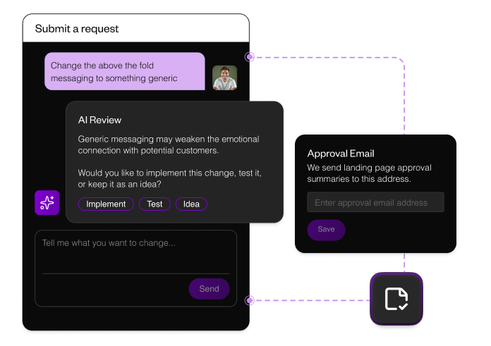 AI approval review